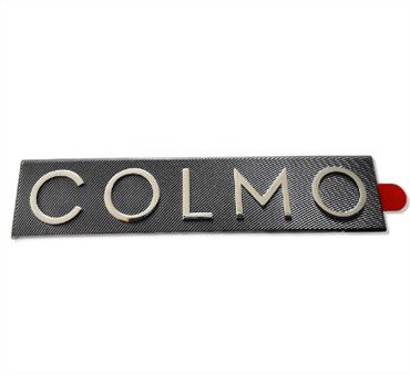 Αυτοκόλλητο με μεταλλικό λογότυπο Electroform